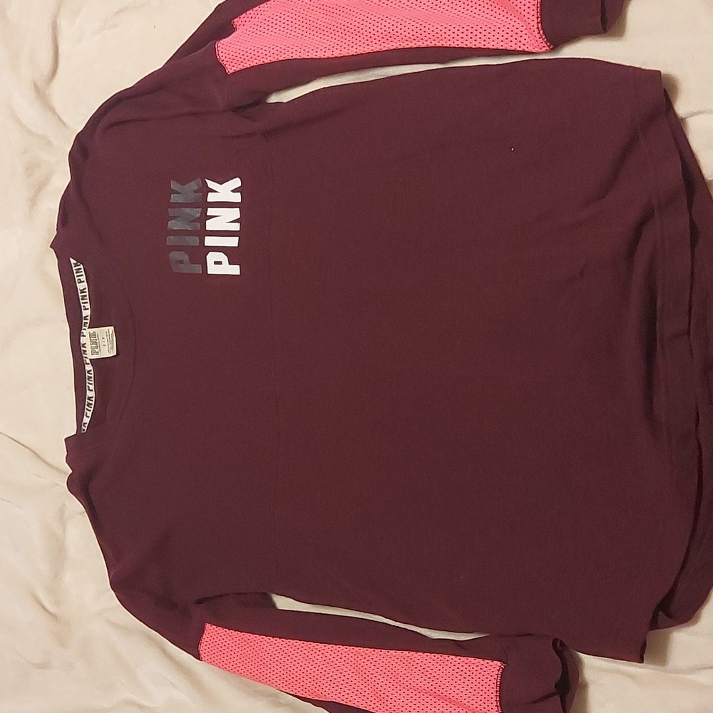 Burgundy "Pink" Long Sleeve